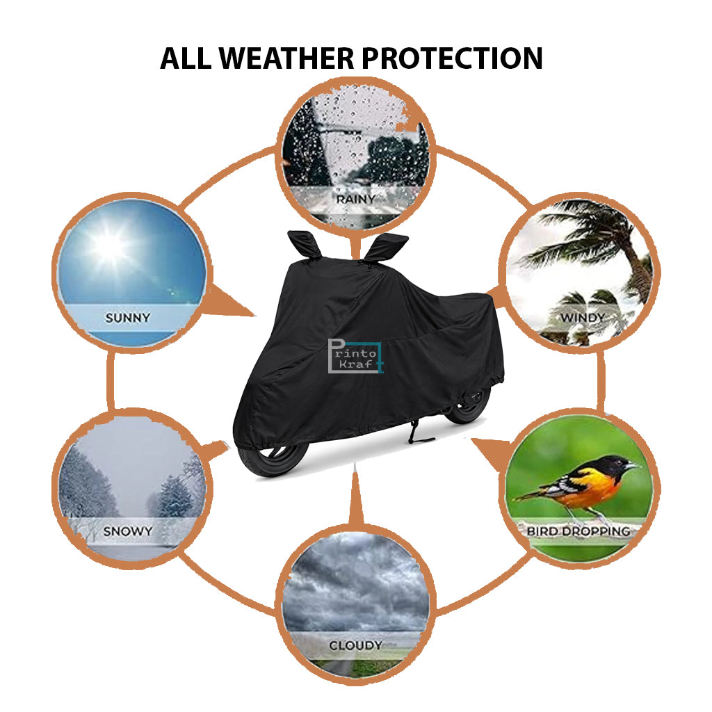 Printo Kraft Waterproof Two Wheeler Cover for Honda Activa